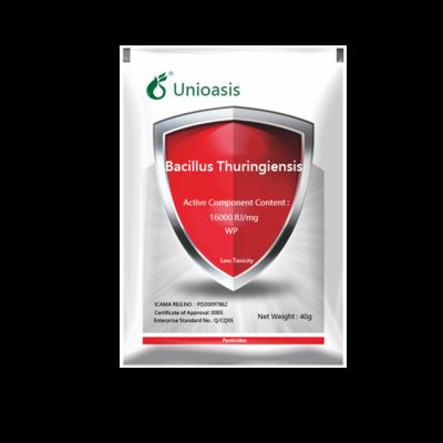 Bio pesticide 16000IU/mg Bacillus Thuringiensis  used on rice corn peanuts wheat other crops 